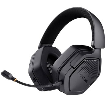 Trust GXT493W Carus Wireless Headset Blk ovládací prvky